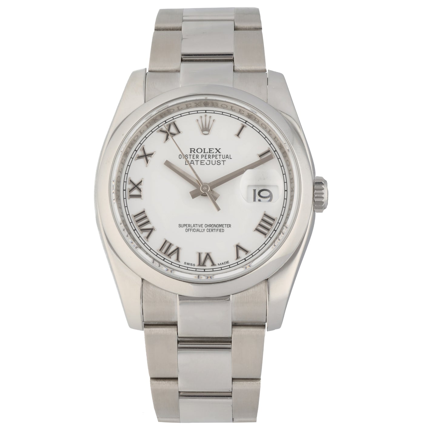 Rolex Datejust 116200 36mm Stainless Steel Watch