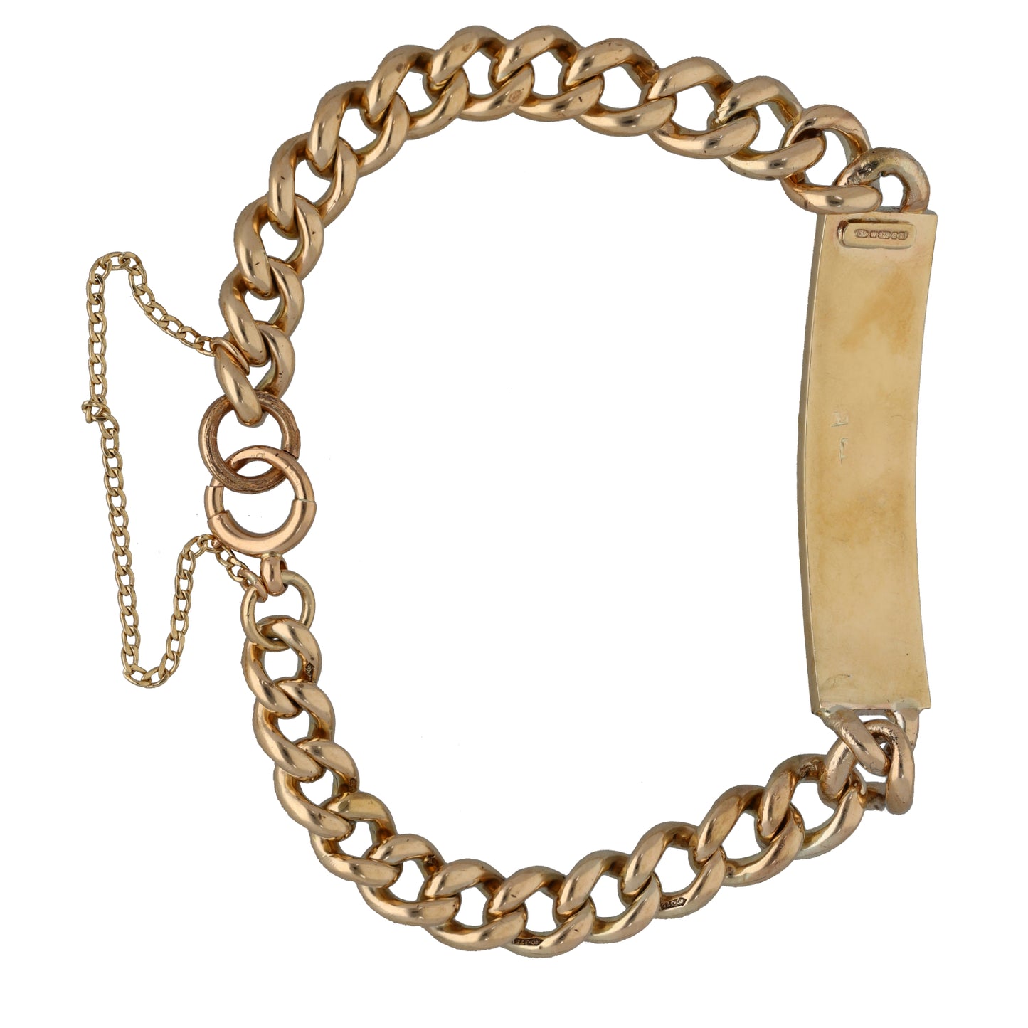 9ct Gold ID Bracelet