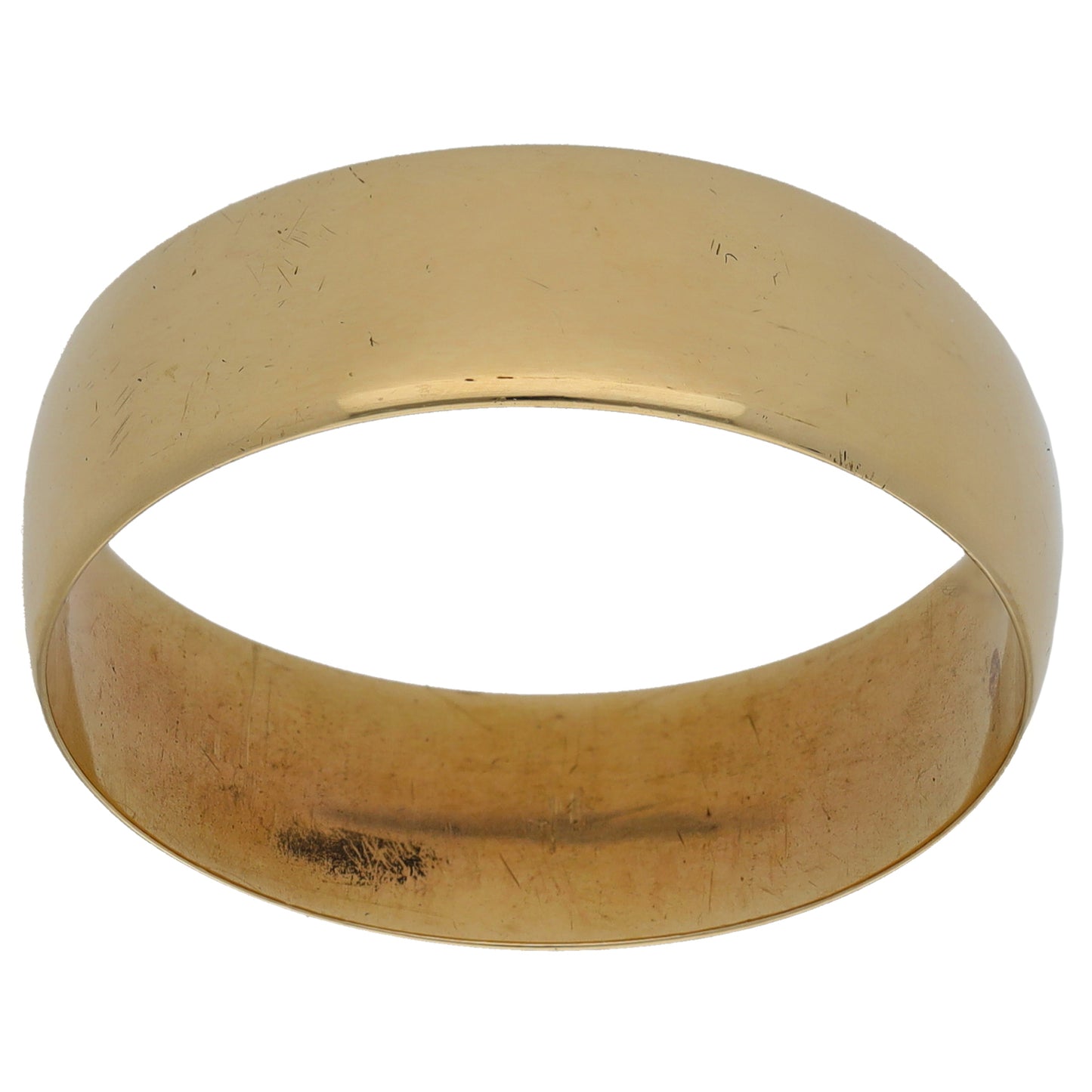 9ct Gold Plain Wedding Ring Size Z+2