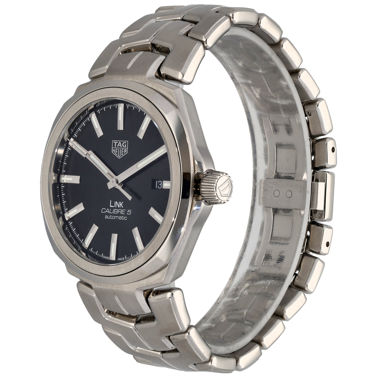 Tag Heuer Link WBC2110 41mm Stainless Steel Watch