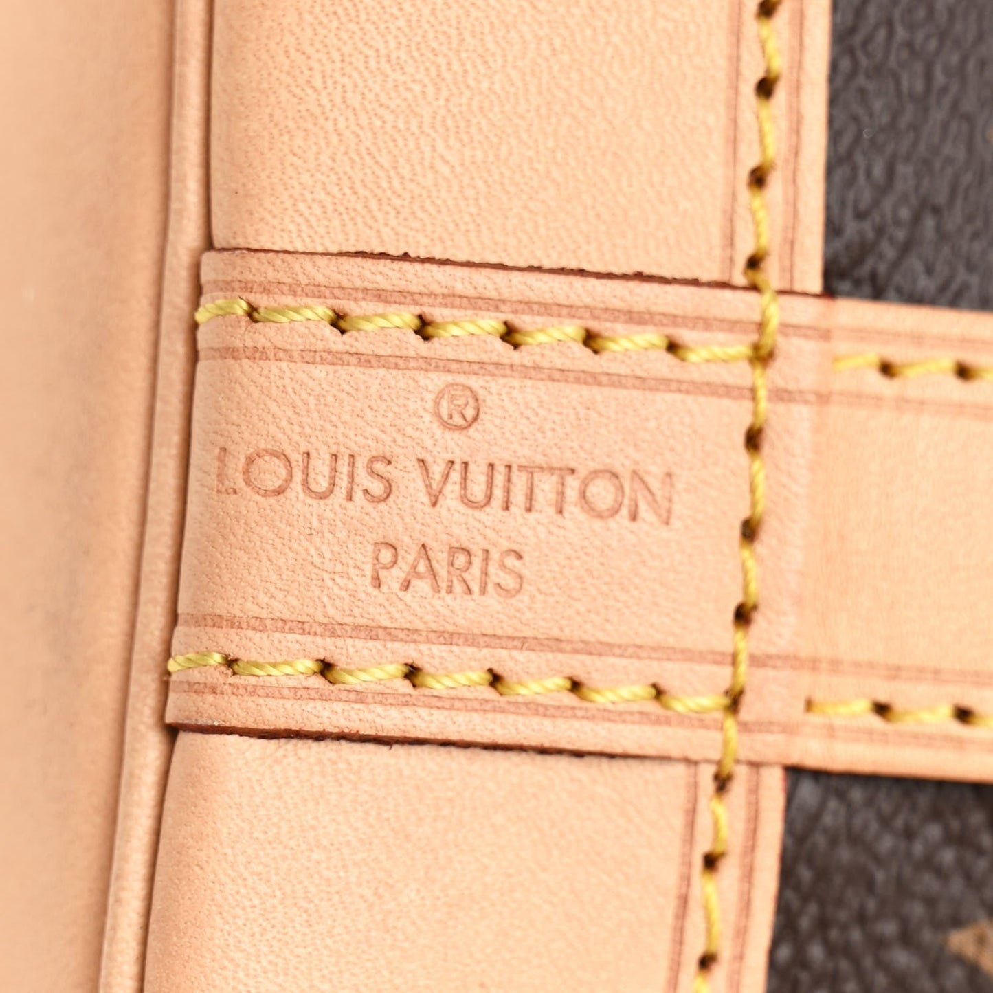 Louis Vuitton Petit Noé NM Monogram Coated Canvas Bag - Brown