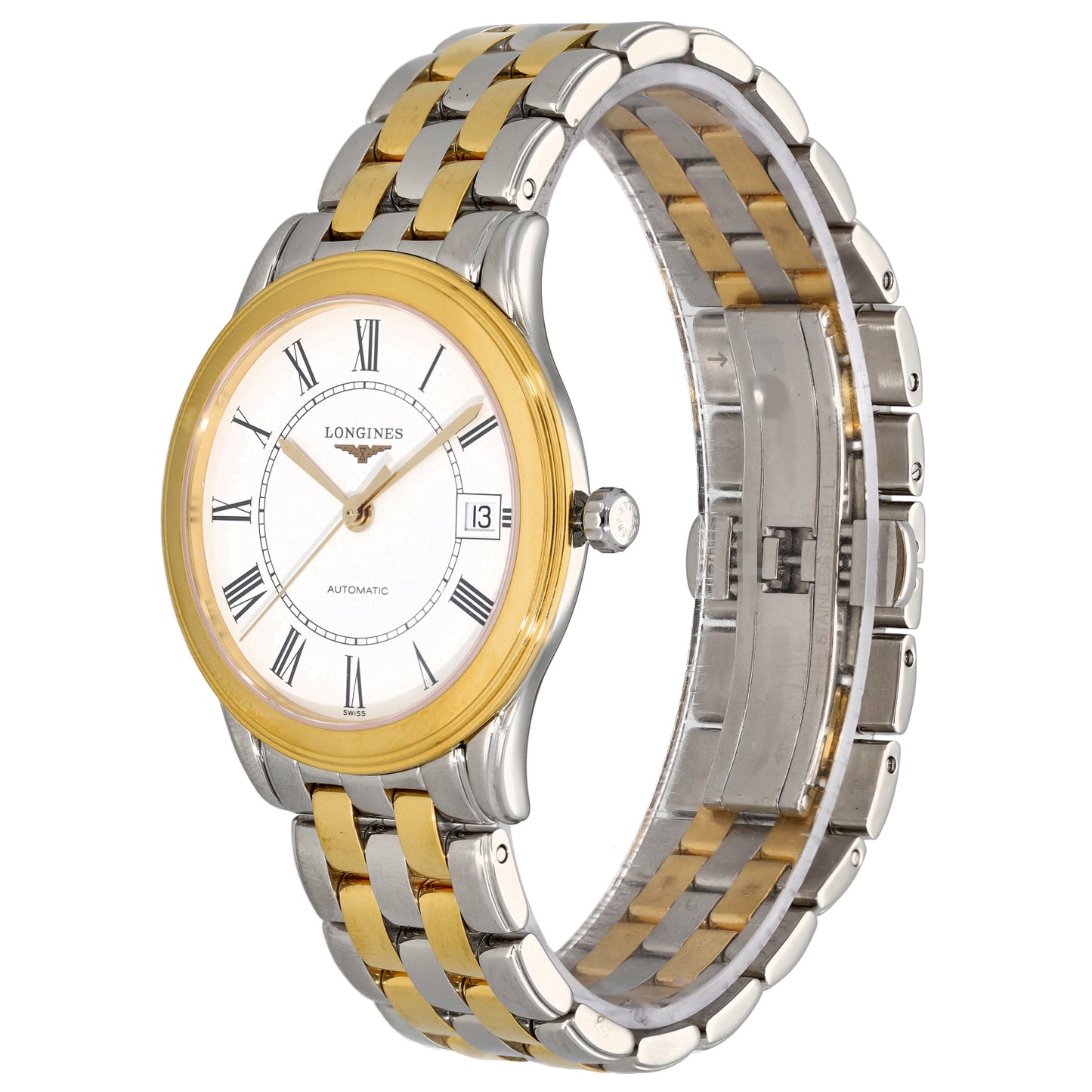 Longines Flagship L4.774.3 36mm Bi-Colour Watch