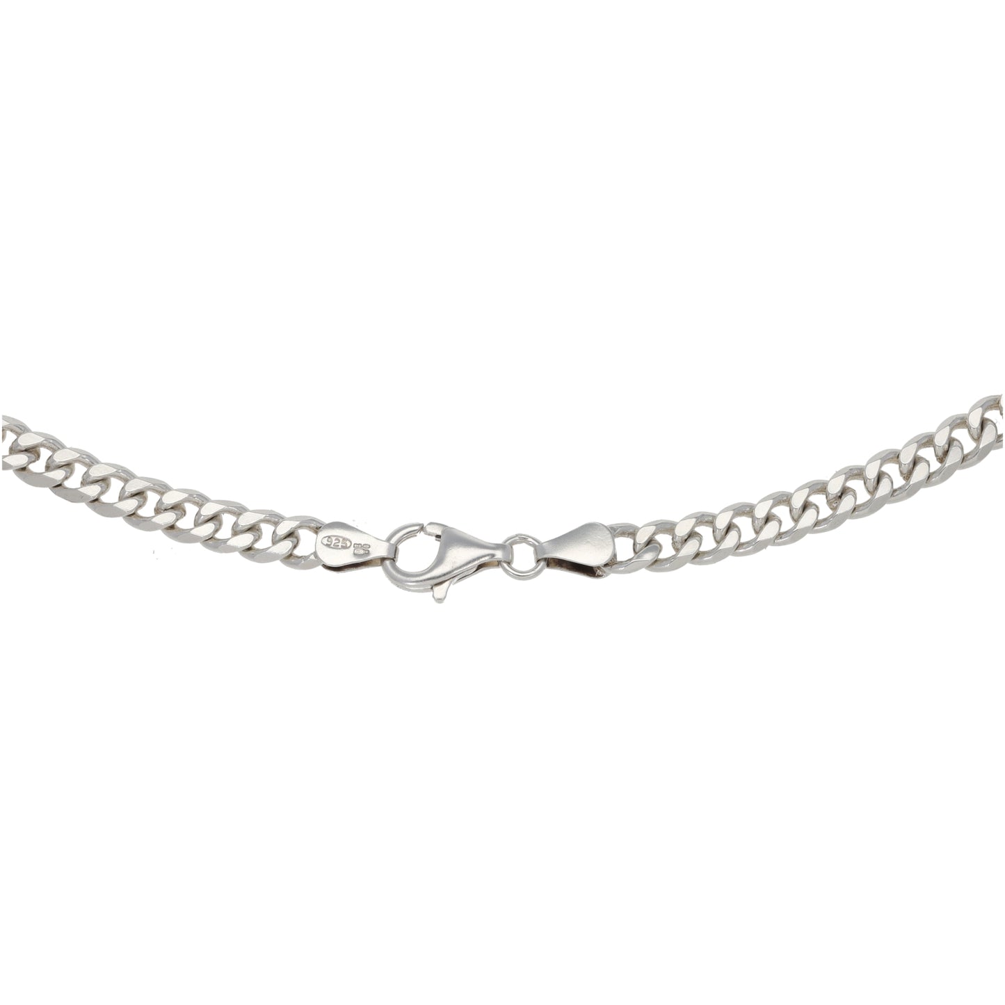 Sterling Silver Curb Chain 20"