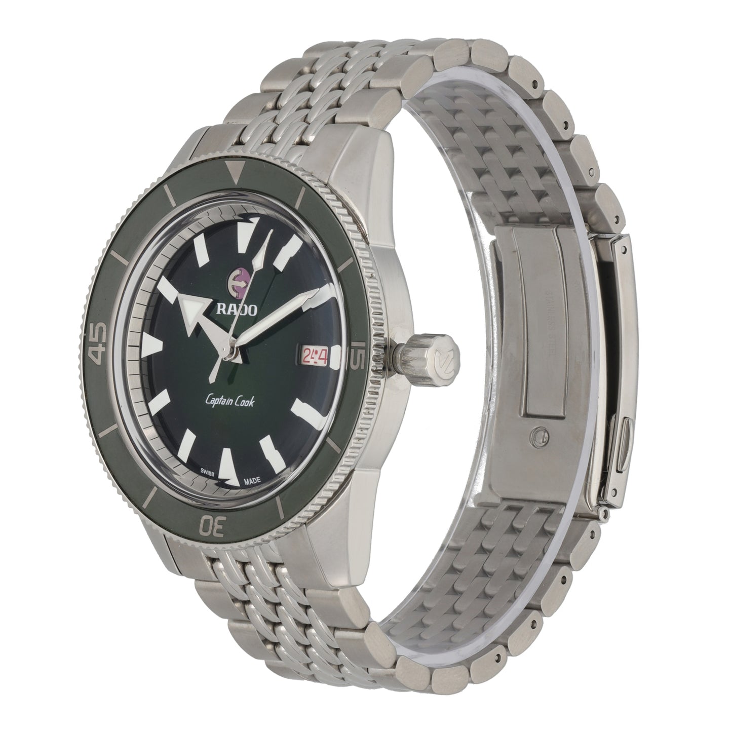Rado Captain Cook 763.0505.3 42mm Stainless Steel Watch