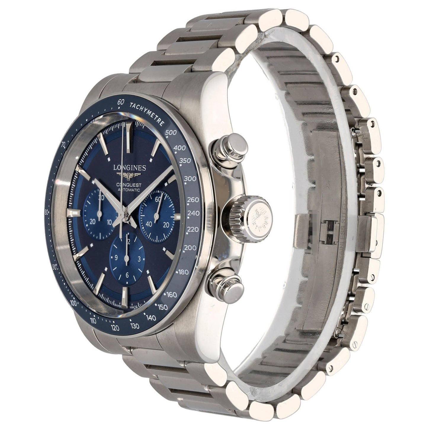 Longines Conquest L3.835.4 42mm Stainless Steel Watch