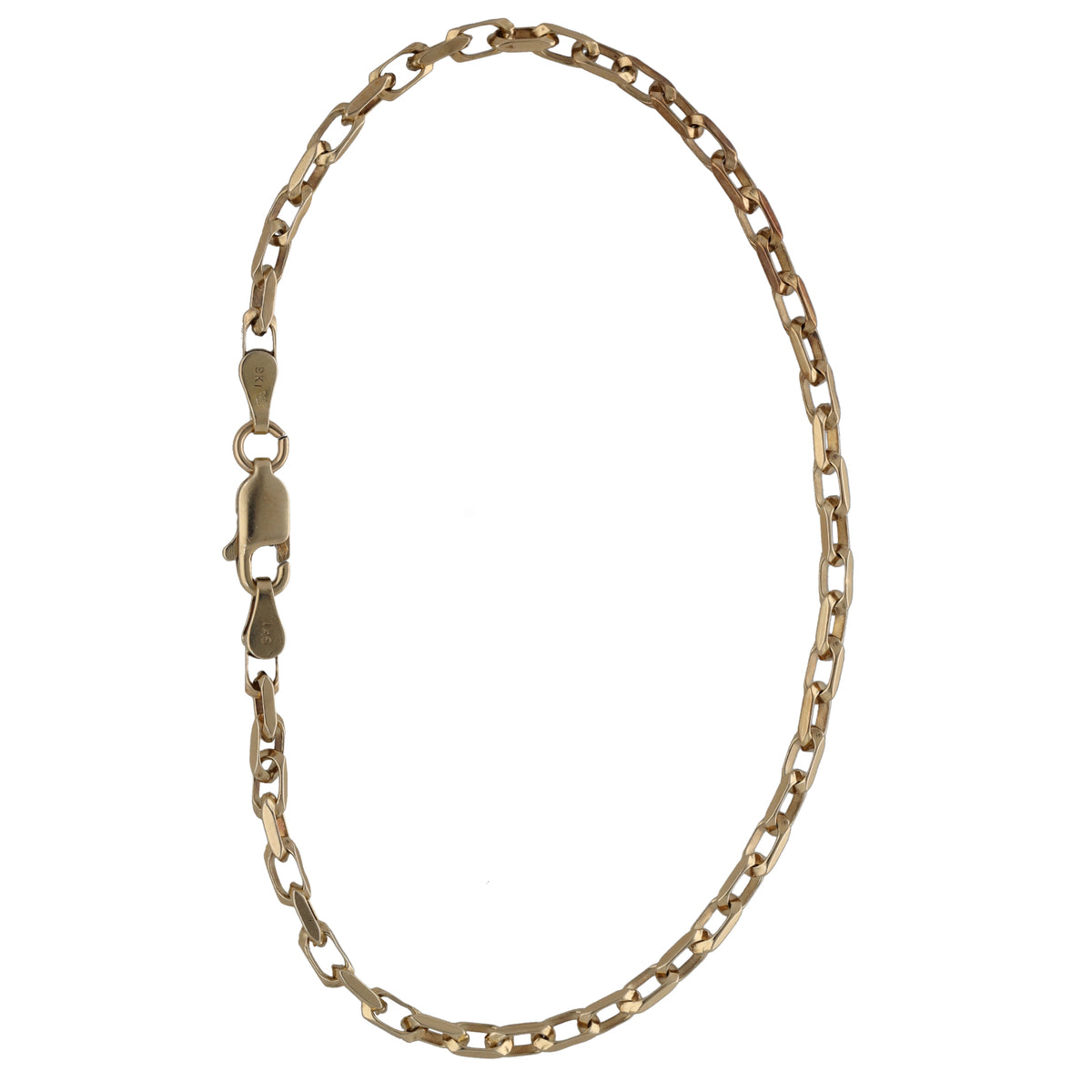 9ct Gold Trace Bracelet