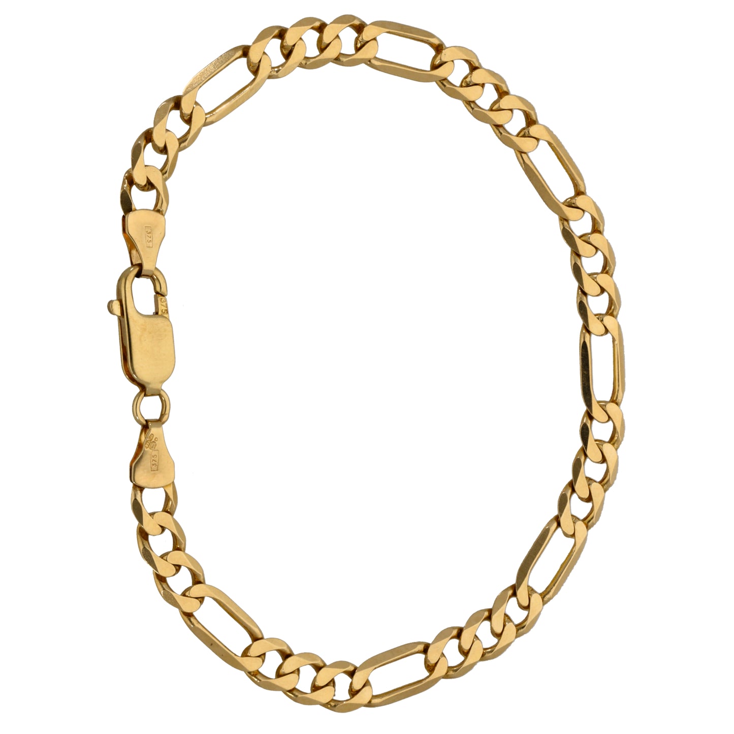 9ct Gold Figaro Bracelet