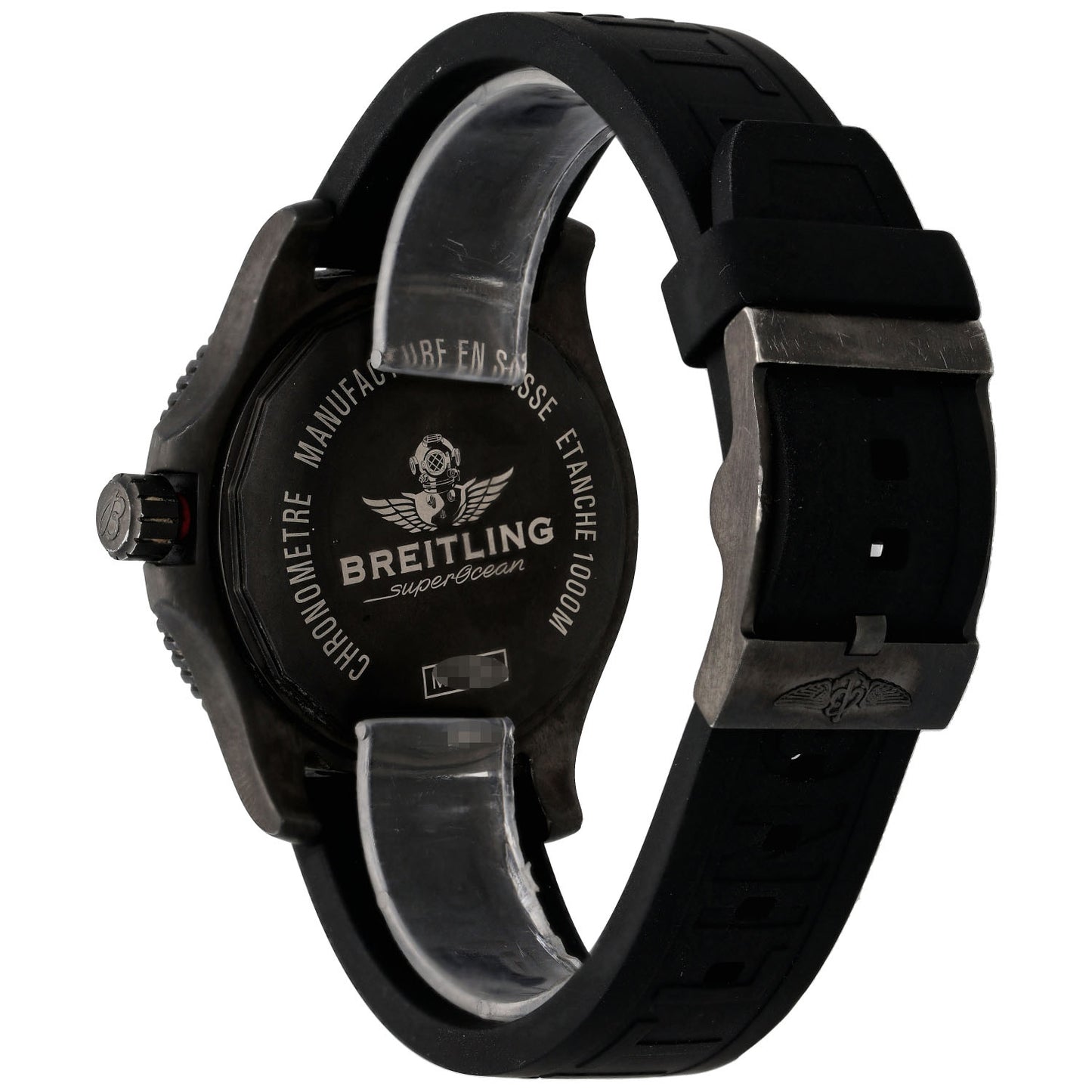 Breitling Superocean M17393 44mm DLC Stainless Steel Watch