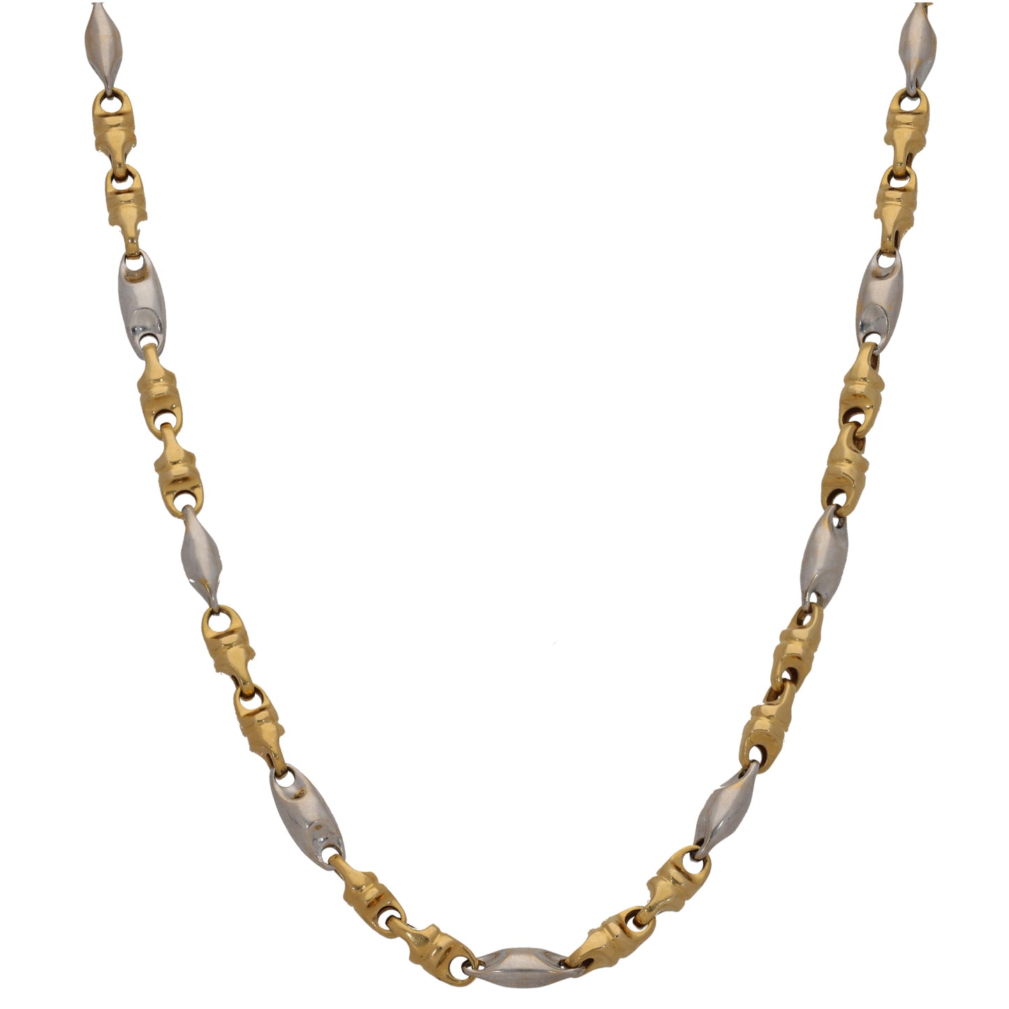 18ct Bicolour Gold Other Chain 22"
