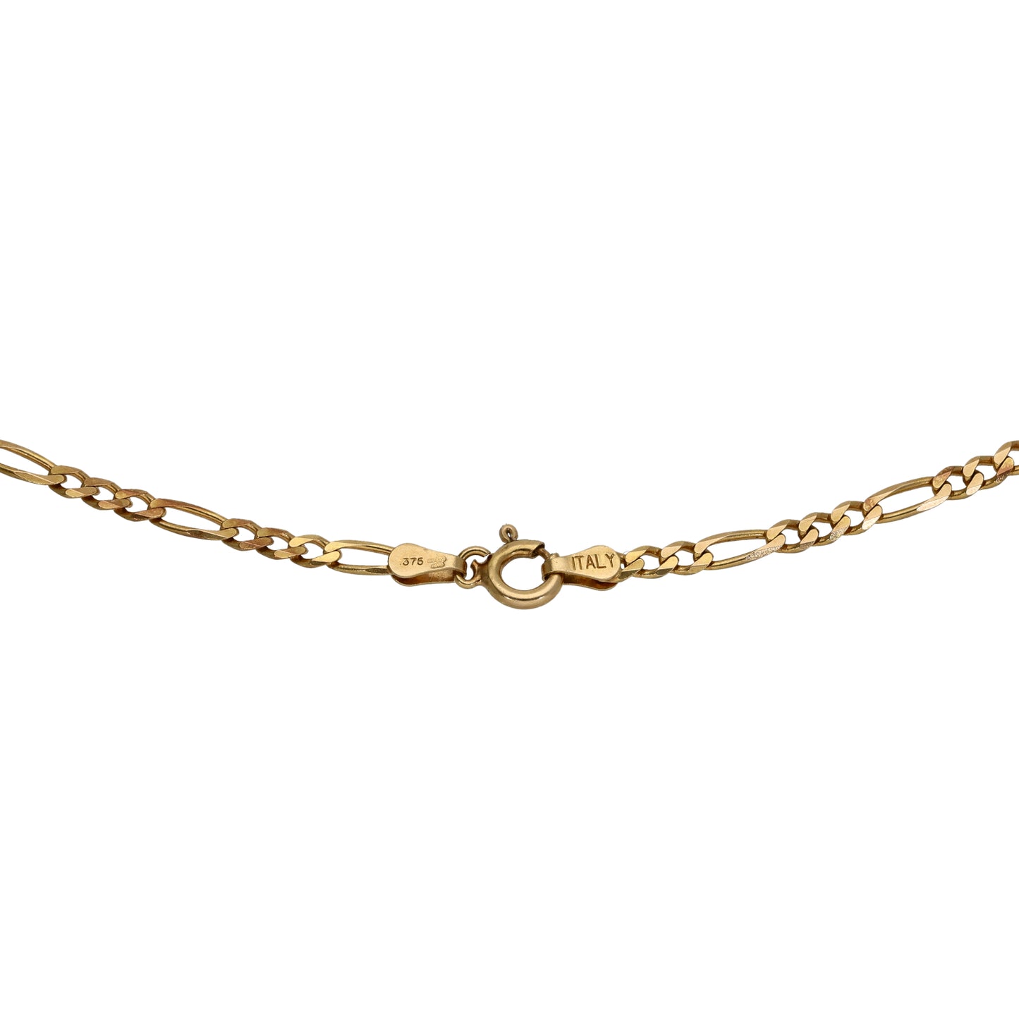 9ct Gold Figaro Chain 36"