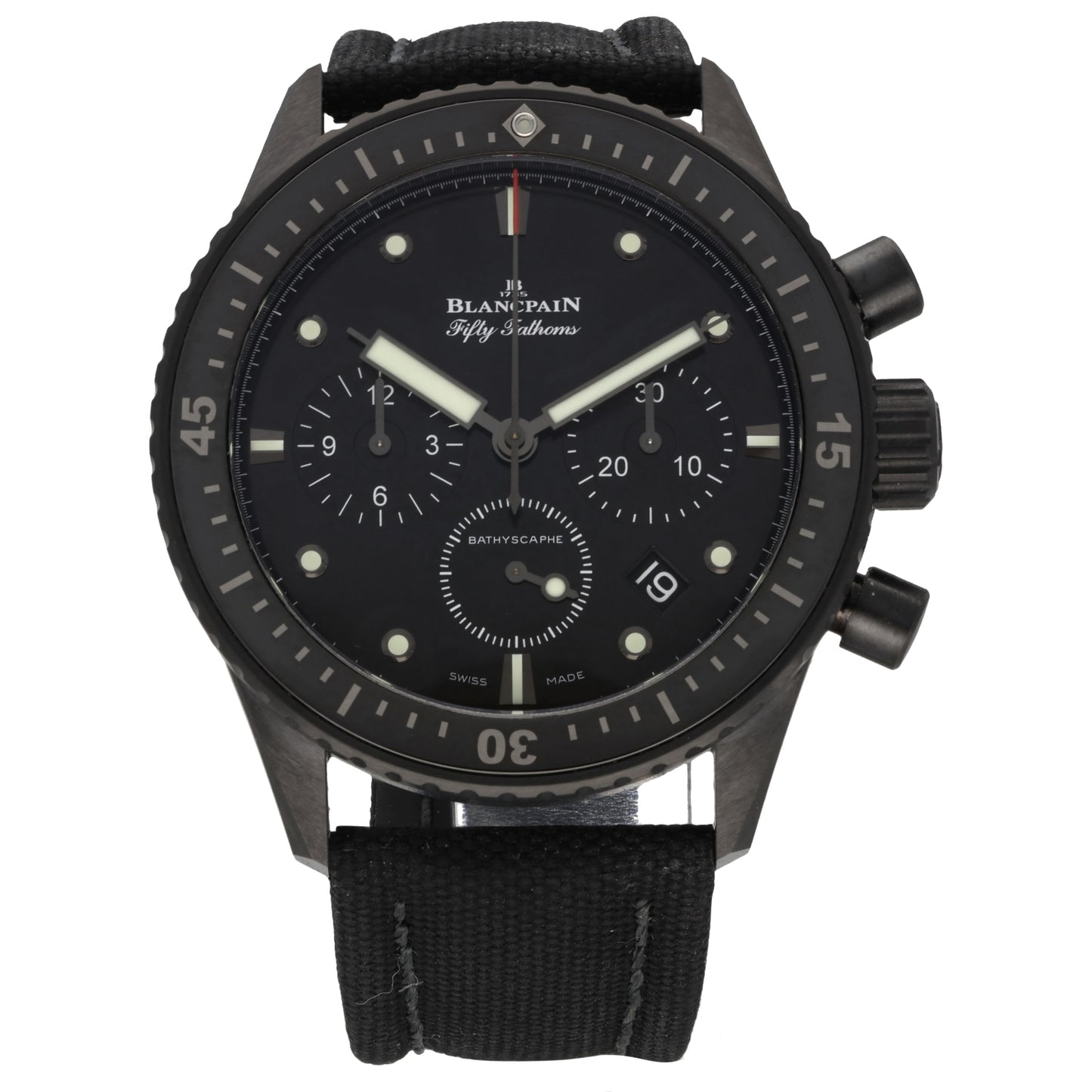 Blancpain Fifty Fathoms 43mm Ceramic Watch