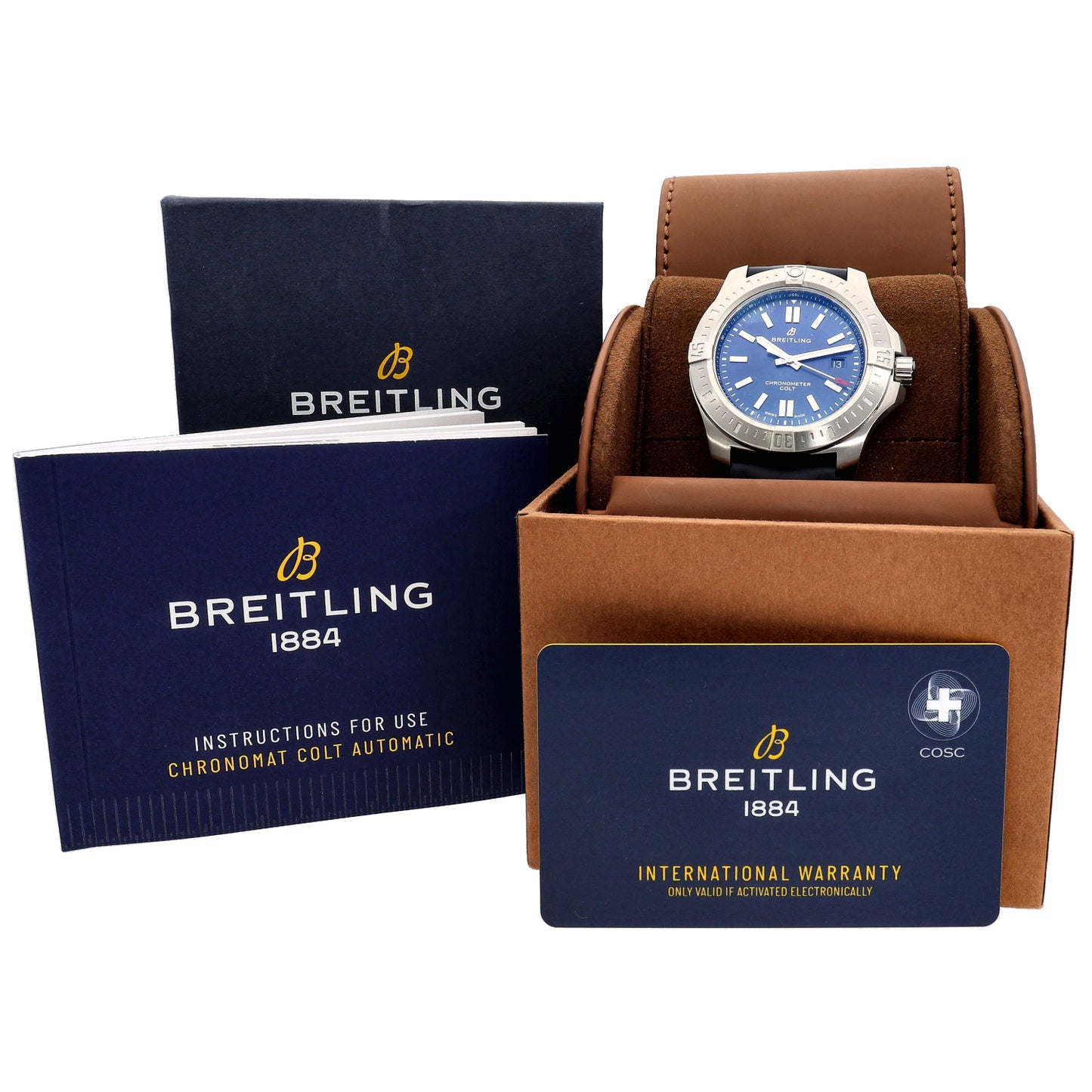 Breitling Colt A17388 44mm Stainless Steel Watch