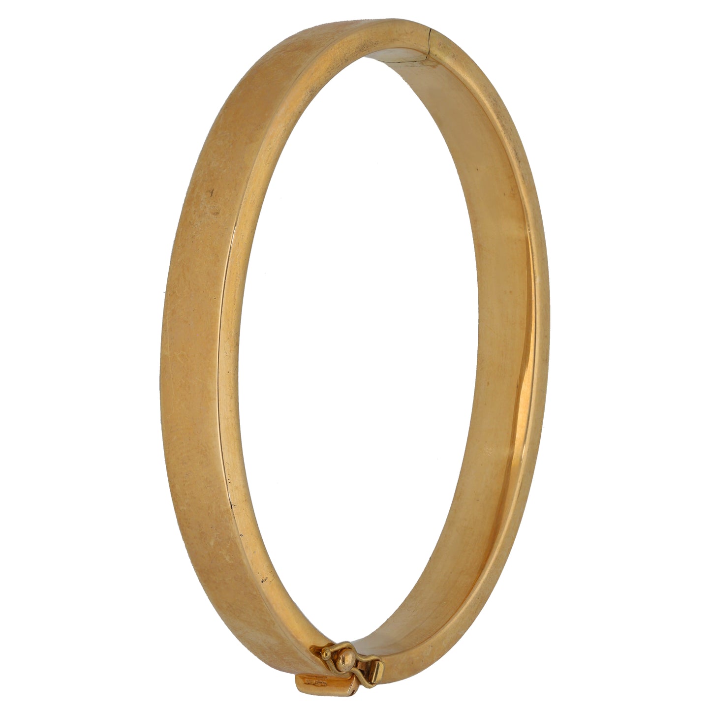 9ct Gold Hinged/Clasp Bangle