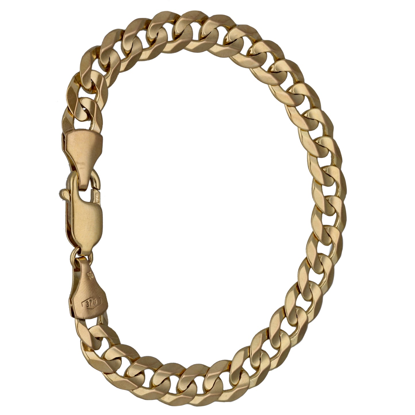 9ct Gold Curb Bracelet