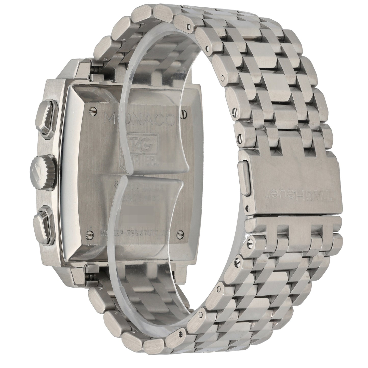 Tag Heuer Monaco CW2111-0 38mm Stainless Steel Watch