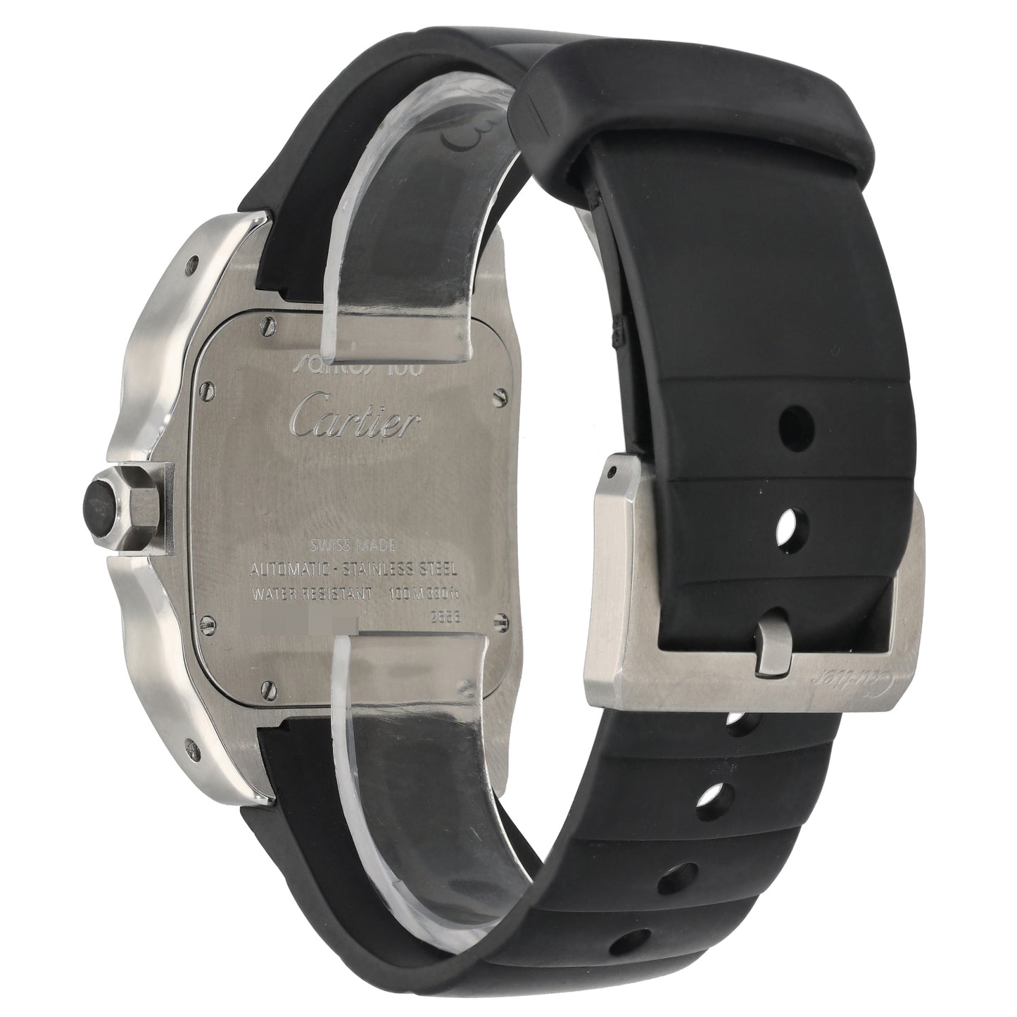 Cartier Santos 100 2656 38mm Stainless Steel Watch