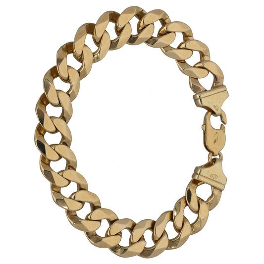 9ct Gold Curb Bracelet