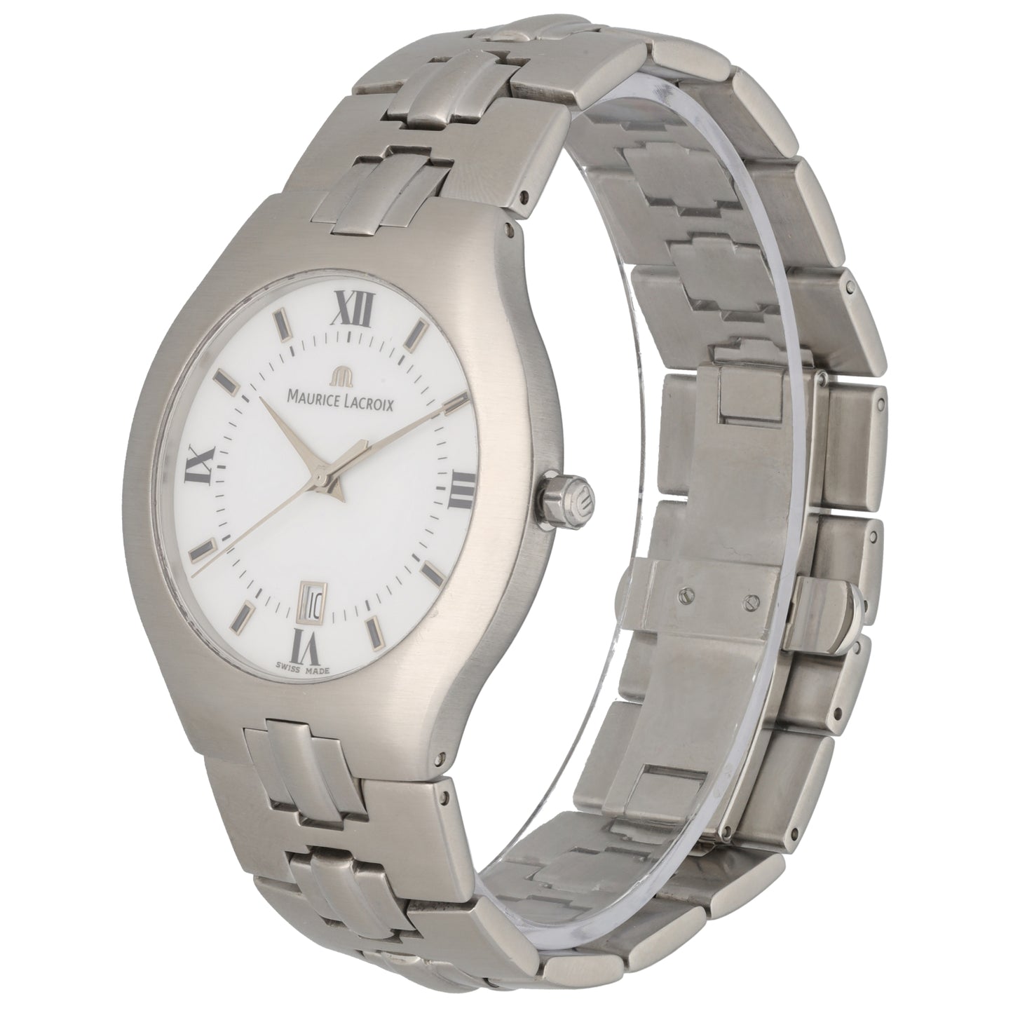 Maurice Lacroix Miros 69852 38mm Stainless Steel Watch