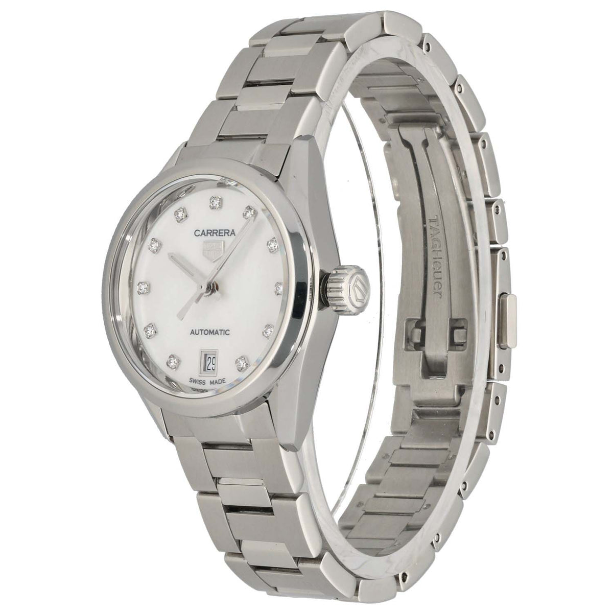 Tag Heuer Carrera WBN2412 29mm Stainless Steel Watch