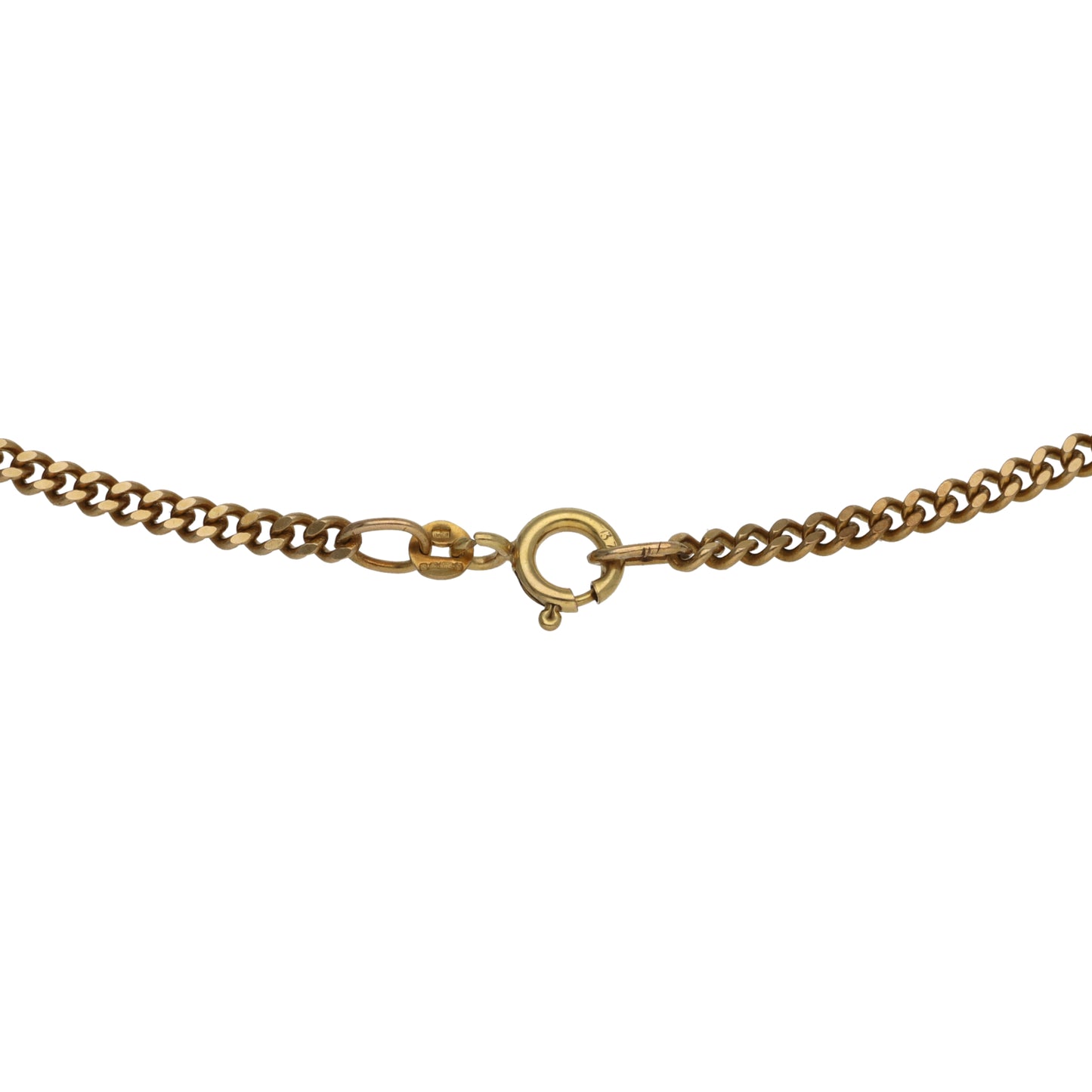 9ct Gold Curb Chain 20"