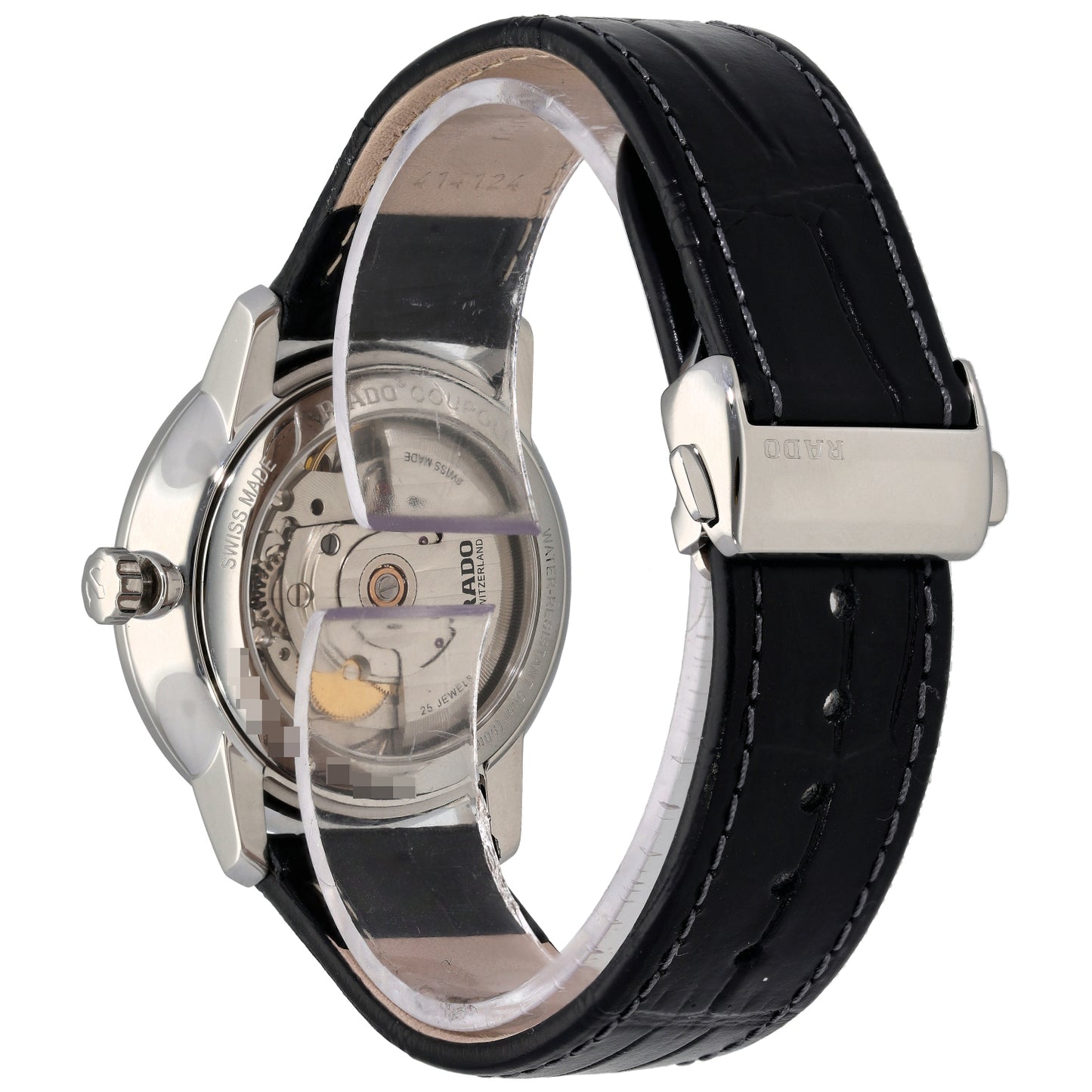 Rado Coupole 763.3860.4 38mm Stainless Steel Watch