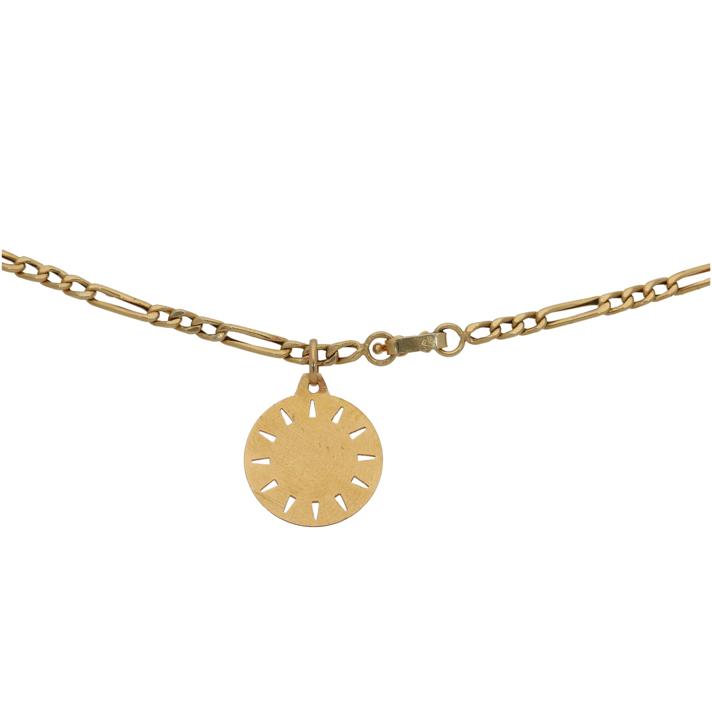 14ct Gold Alternative Pendant With Chain