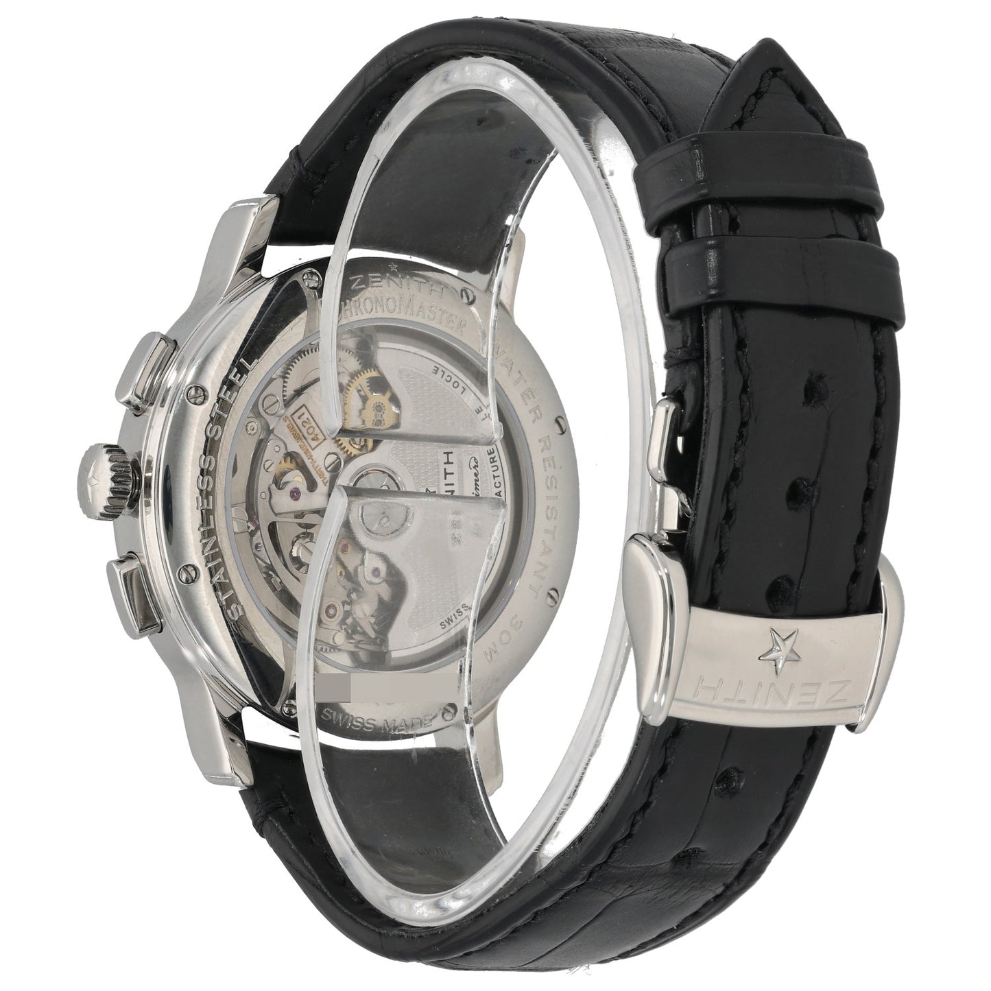 Zenith El Primero Chronomaster T-Open 03.0240.4021 40mm Stainless Steel Watch
