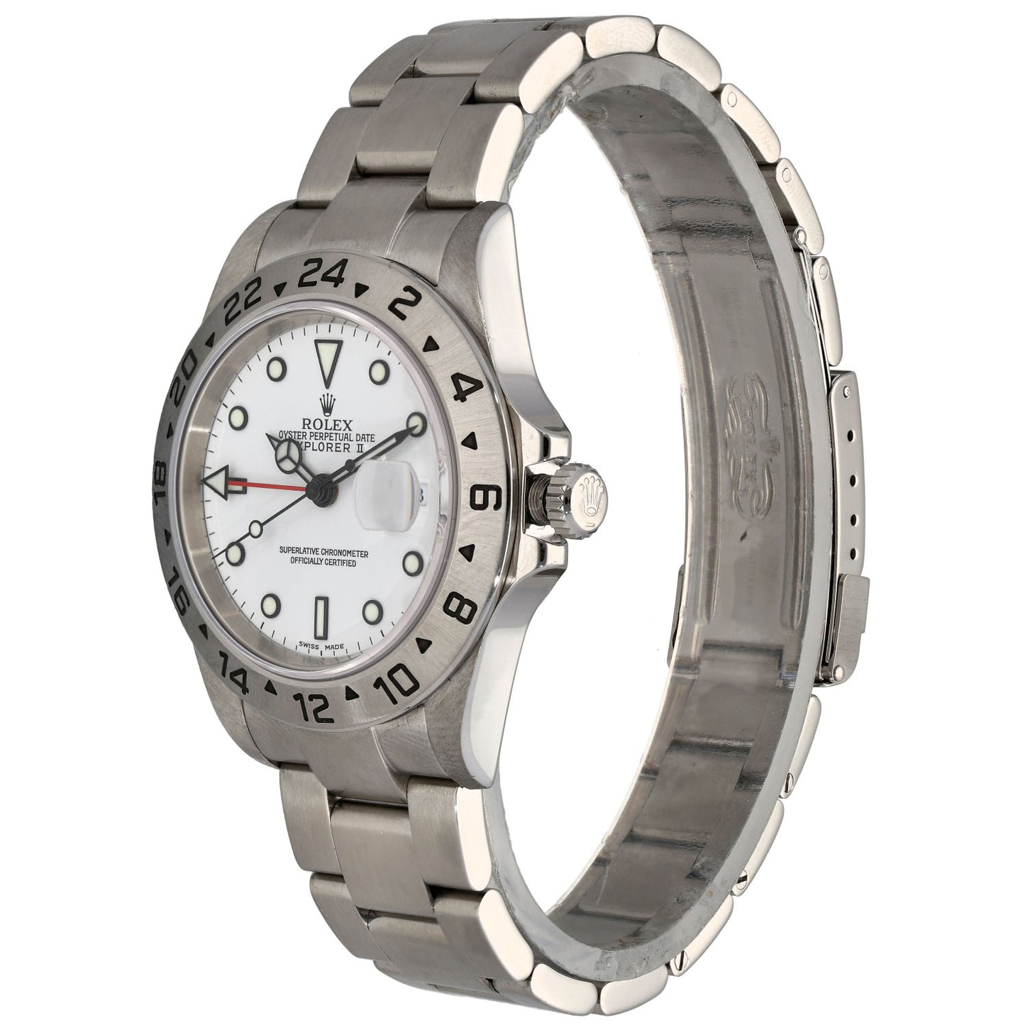 Rolex Explorer II 16570 40mm Stainless Steel Watch