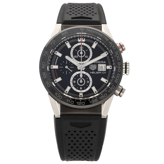 Tag Heuer Carrera CAR201Z 43mm Stainless Steel Watch