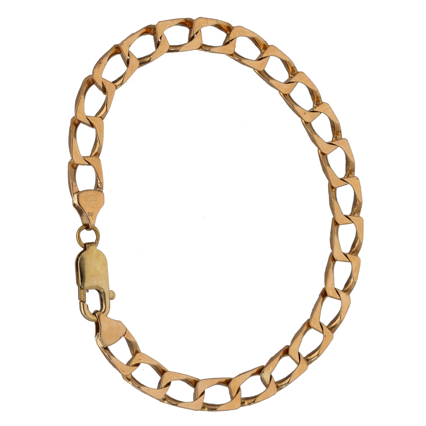 9ct Gold Curb Bracelet