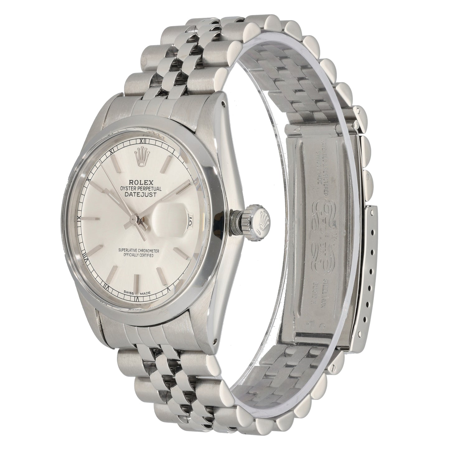 Rolex Datejust 16000 36mm Stainless Steel Watch