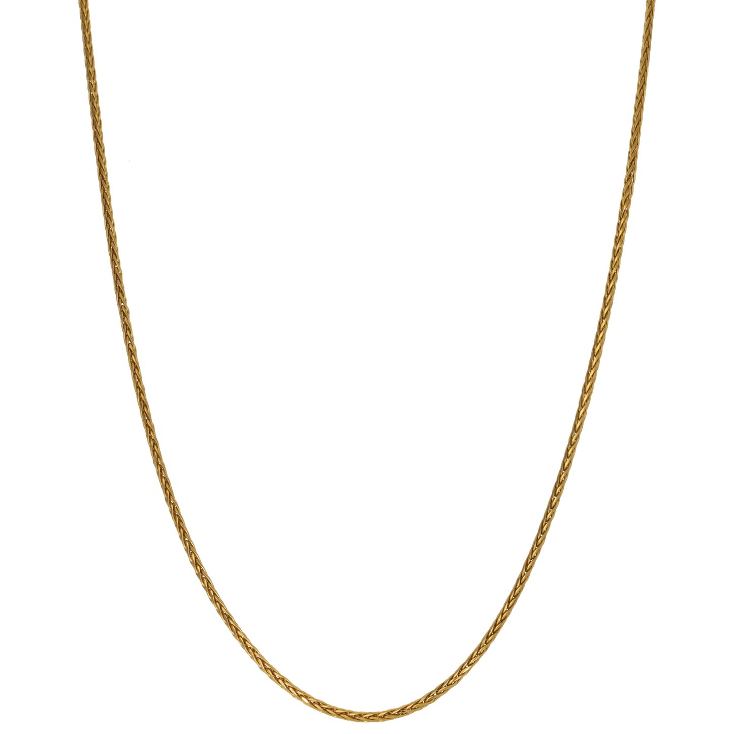22ct Gold Fancy Necklace 18"