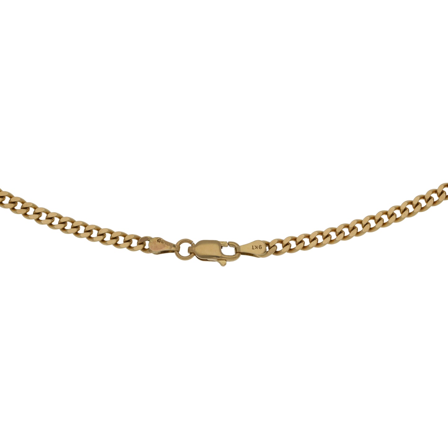 9ct Gold Curb Chain 20"