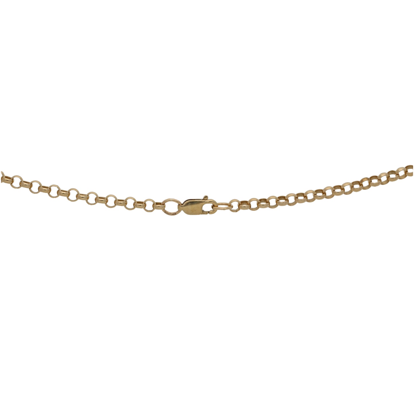 9ct Gold Belcher Chain 20"