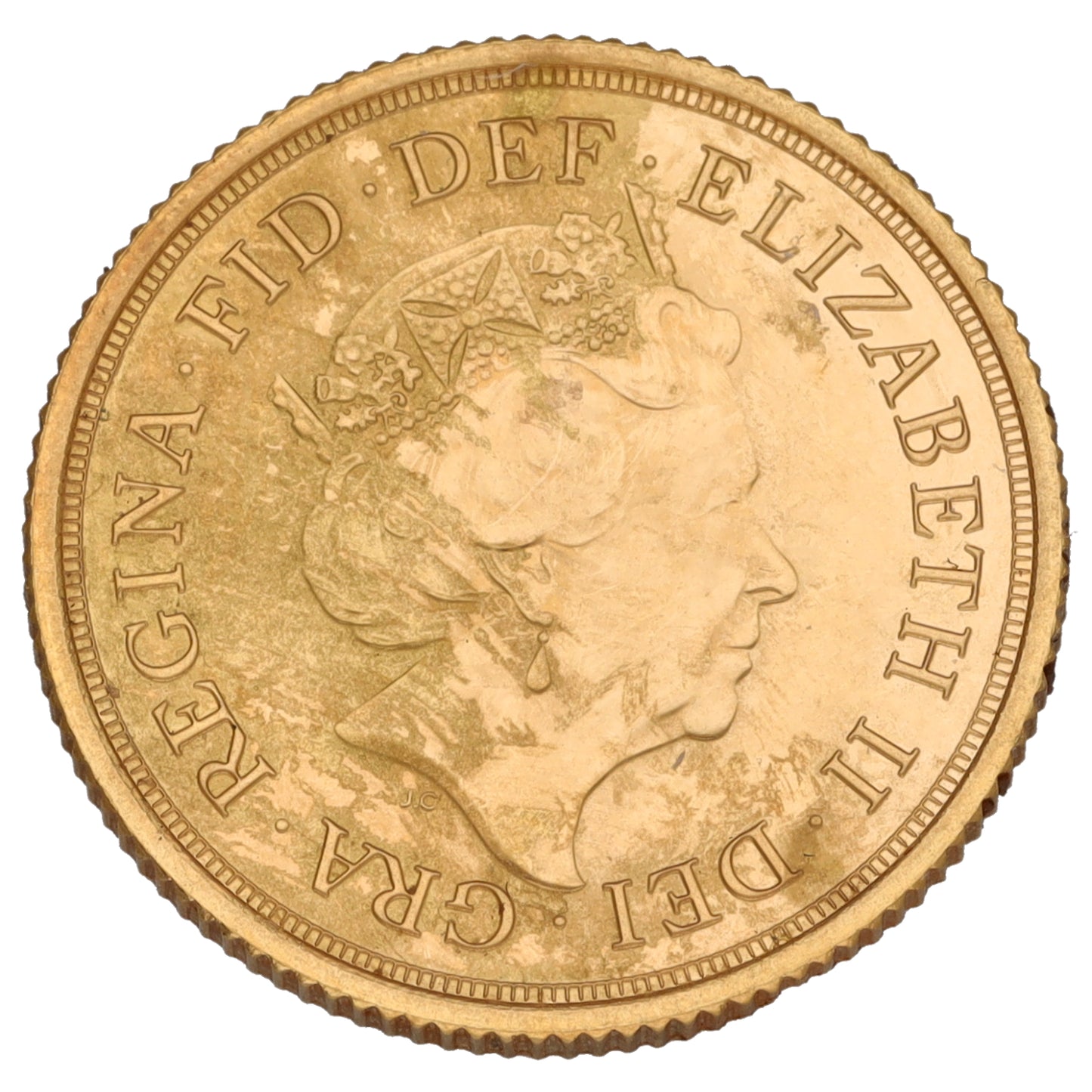 22ct Gold Queen Elizabeth II Full Sovereign Coin 2020