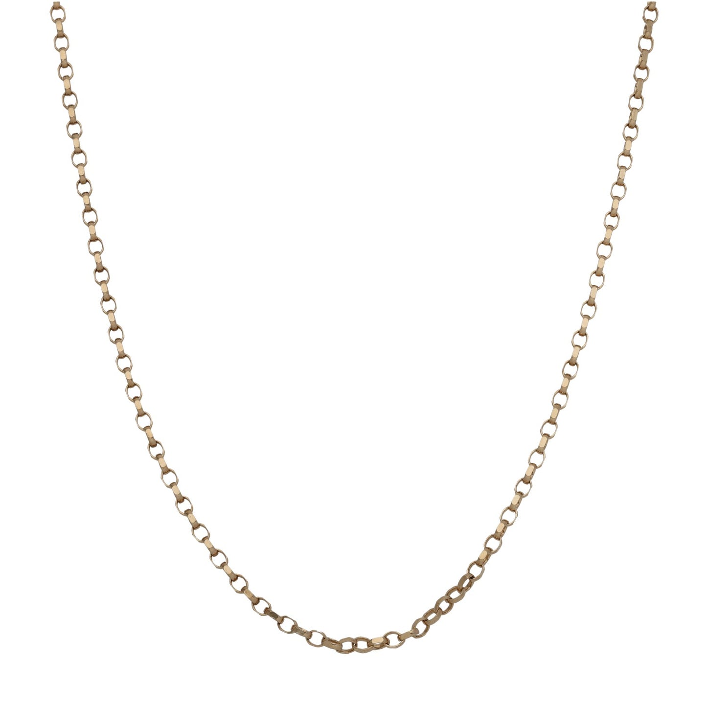 9ct Gold Belcher Chain 20"