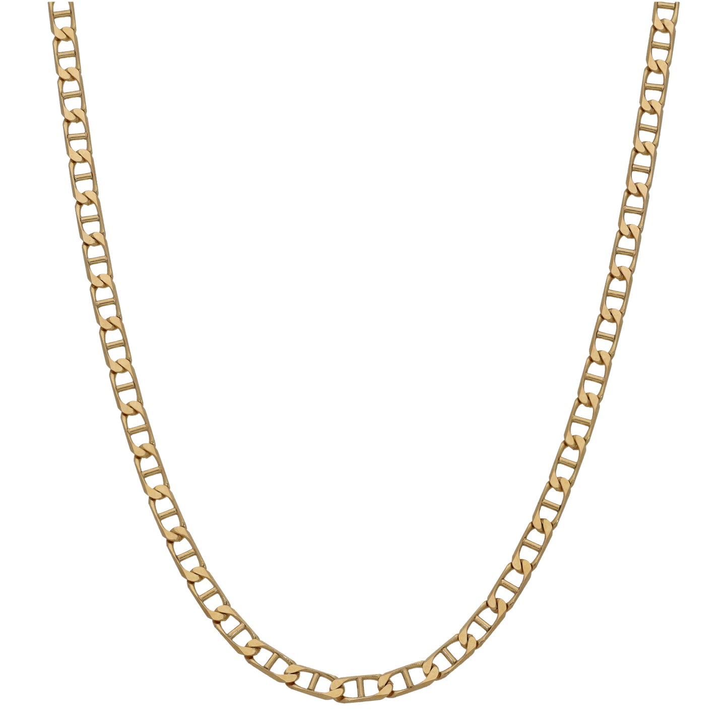 9ct Gold Anchor Chain 18"
