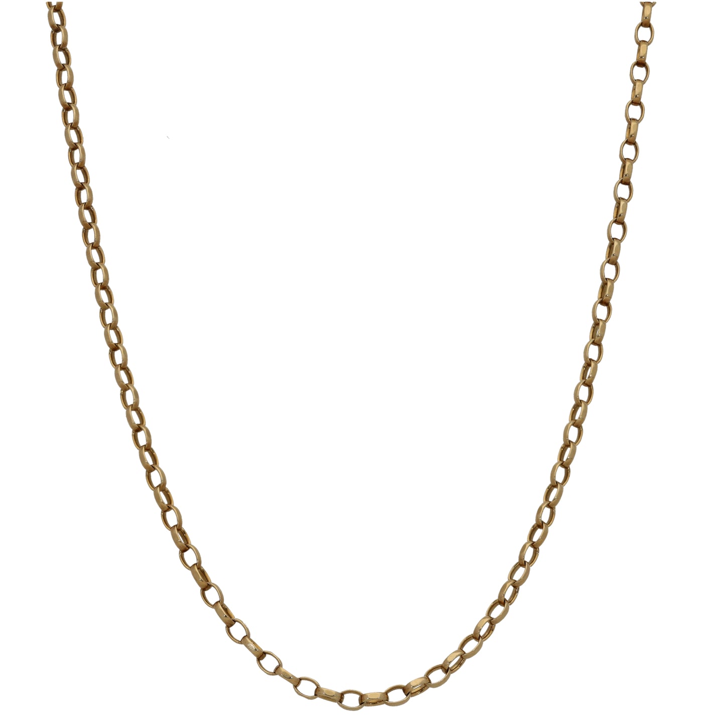 9ct Gold Belcher Chain 28"