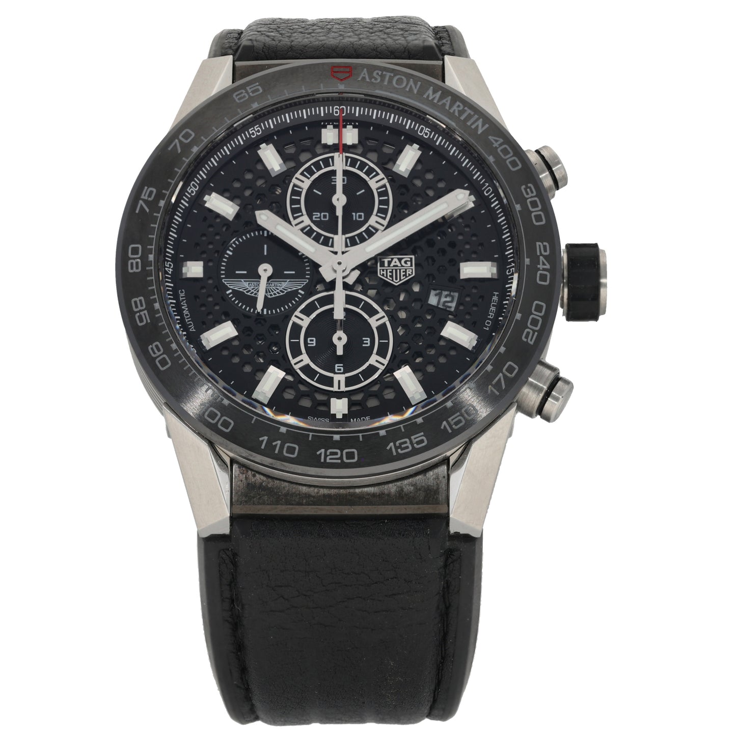 Tag Heuer Carrera CAR2A1AB 45mm Stainless Steel Watch