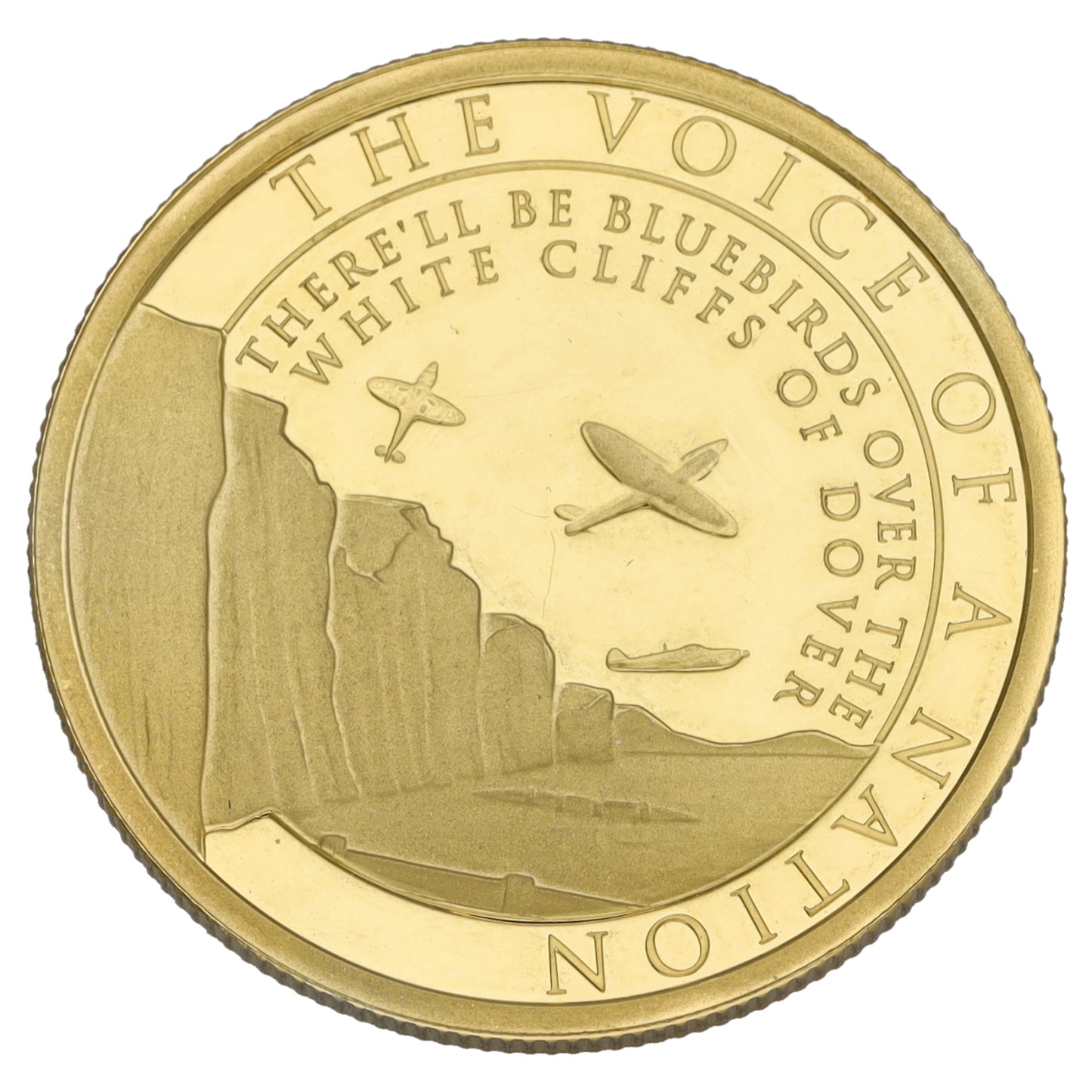 9ct Gold The Voice Of A Nation Two Crowns Coin 2020