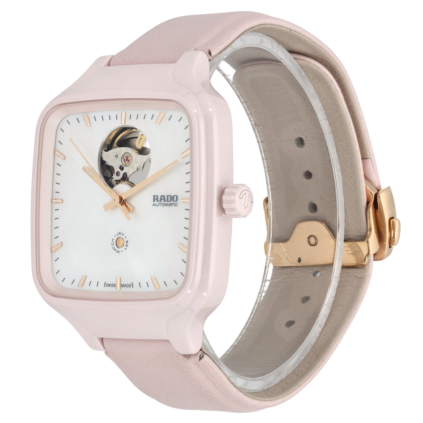 Rado True Square X Ash Barty Limited Edition R27123905 38mm Ceramic Watch