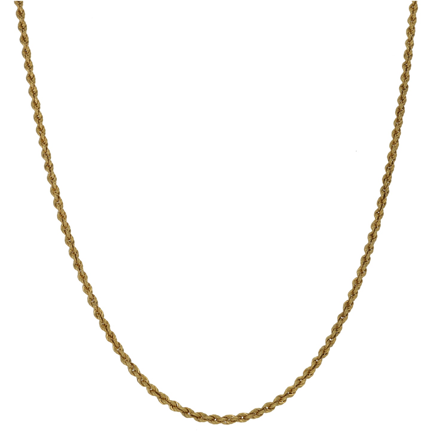 18ct Gold Rope Chain 16"