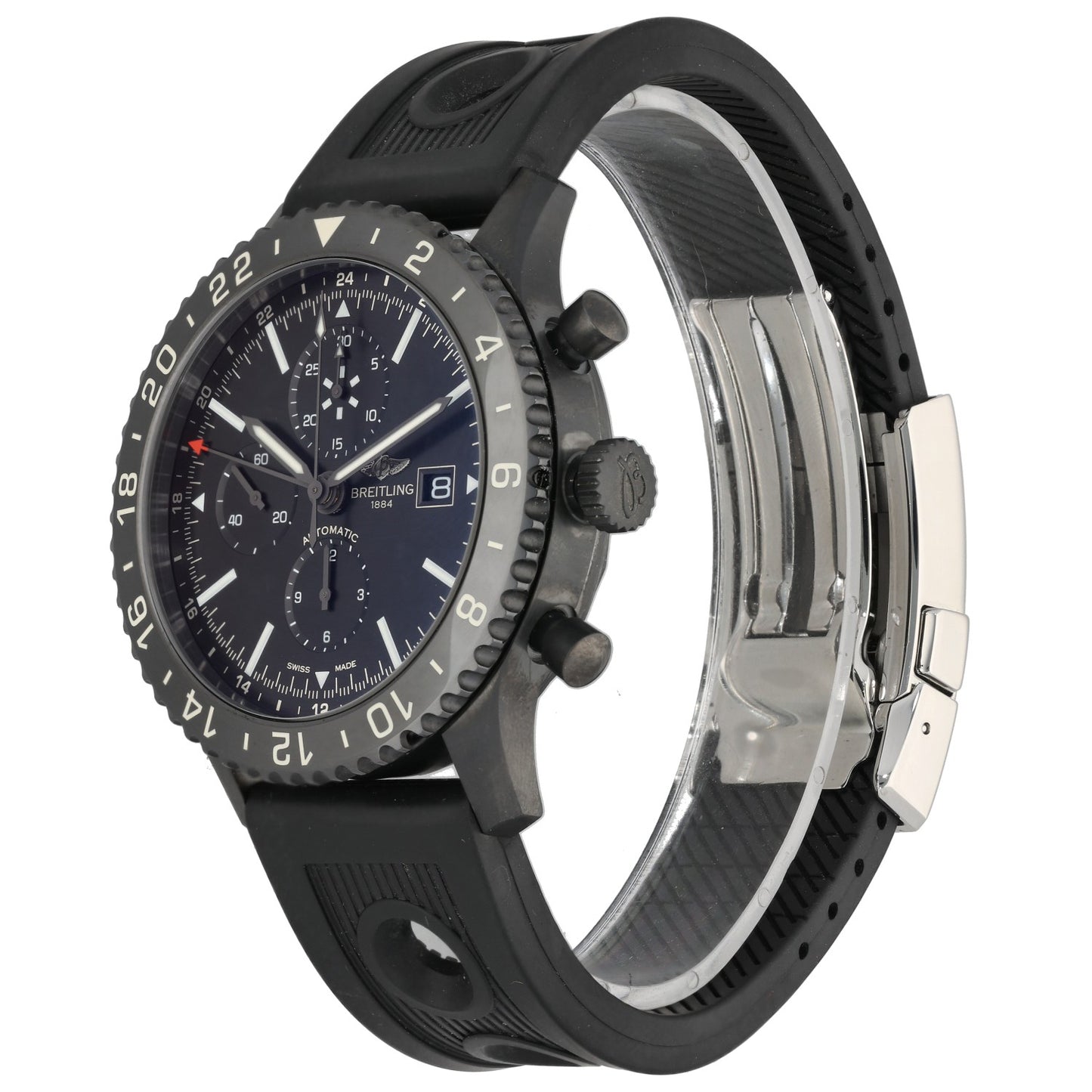 Breitling Chronoliner M24310 46mm Stainless Steel Watch