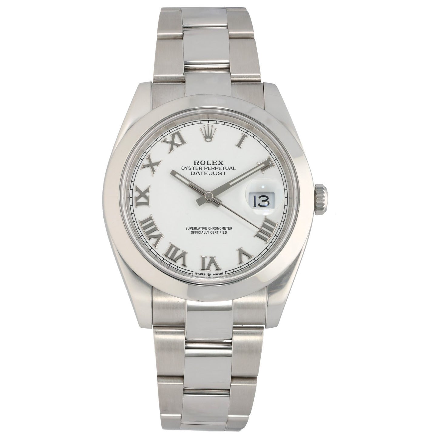 Rolex Datejust 126300 41mm Stainless Steel Watch