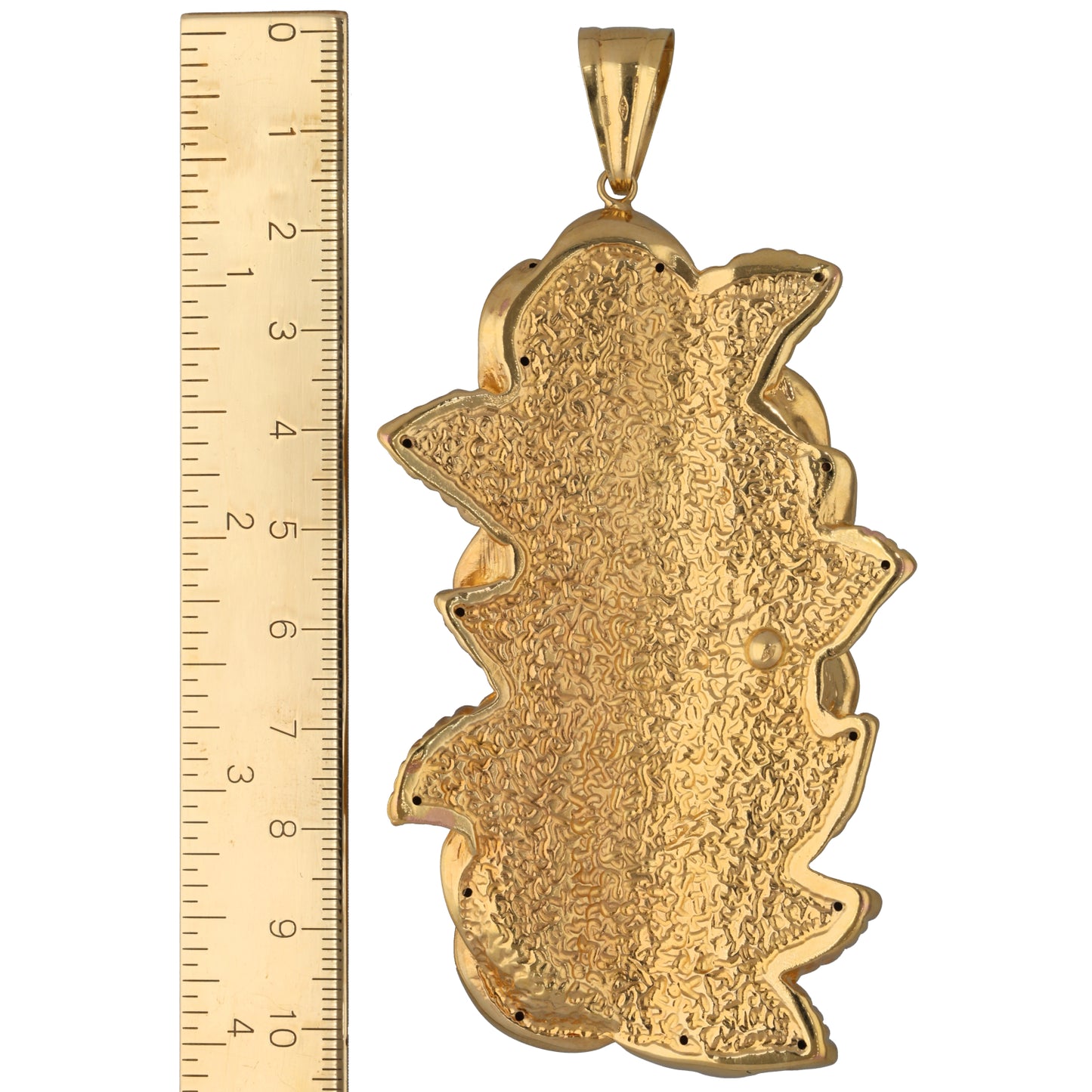 14ct Gold Rose Bush Pendant