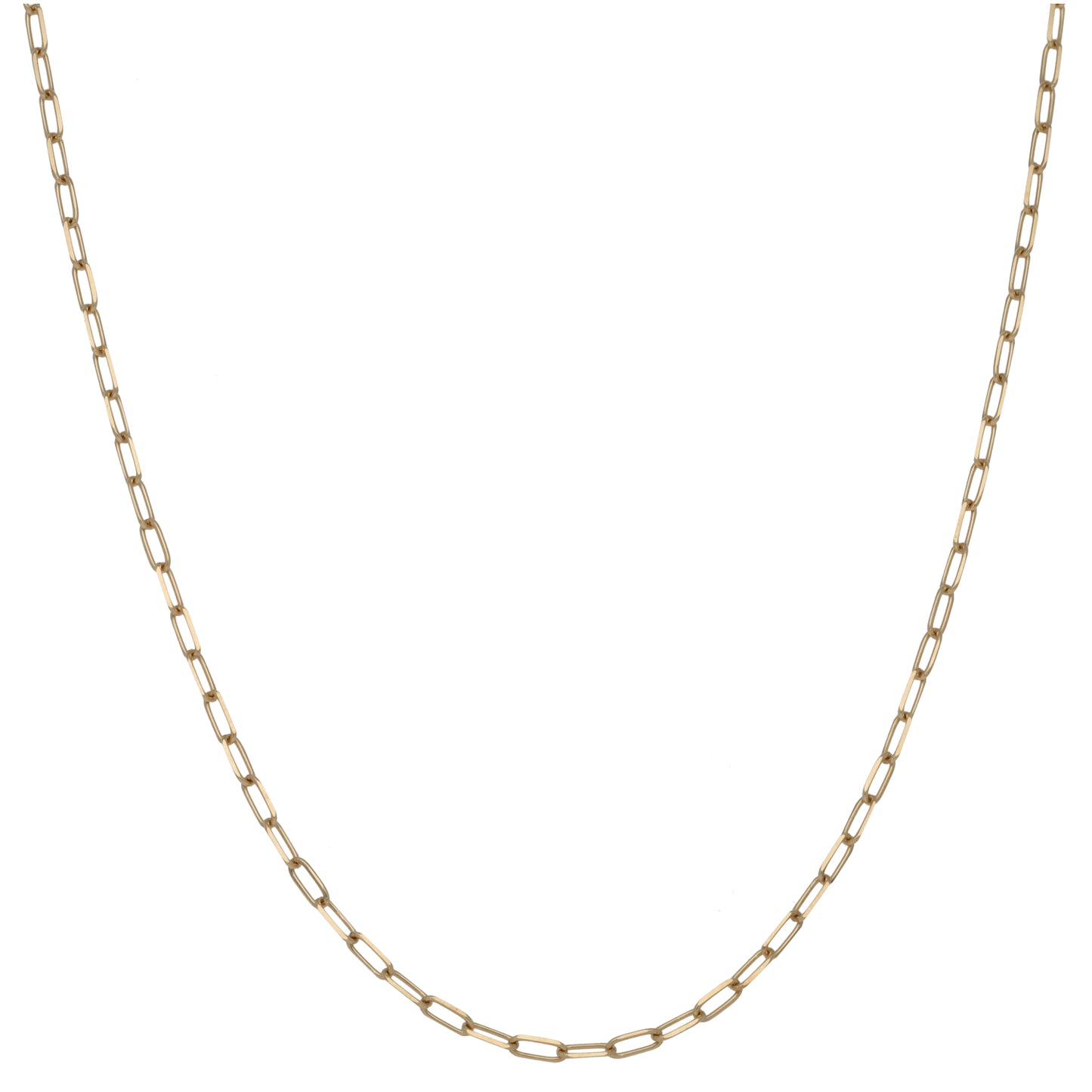 14ct Gold Curb Chain 18"