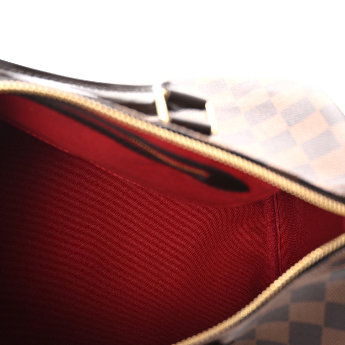 Louis Vuitton Speedy 30 Damier Ebene Coated Canvas Tote Bag - Brown & Black