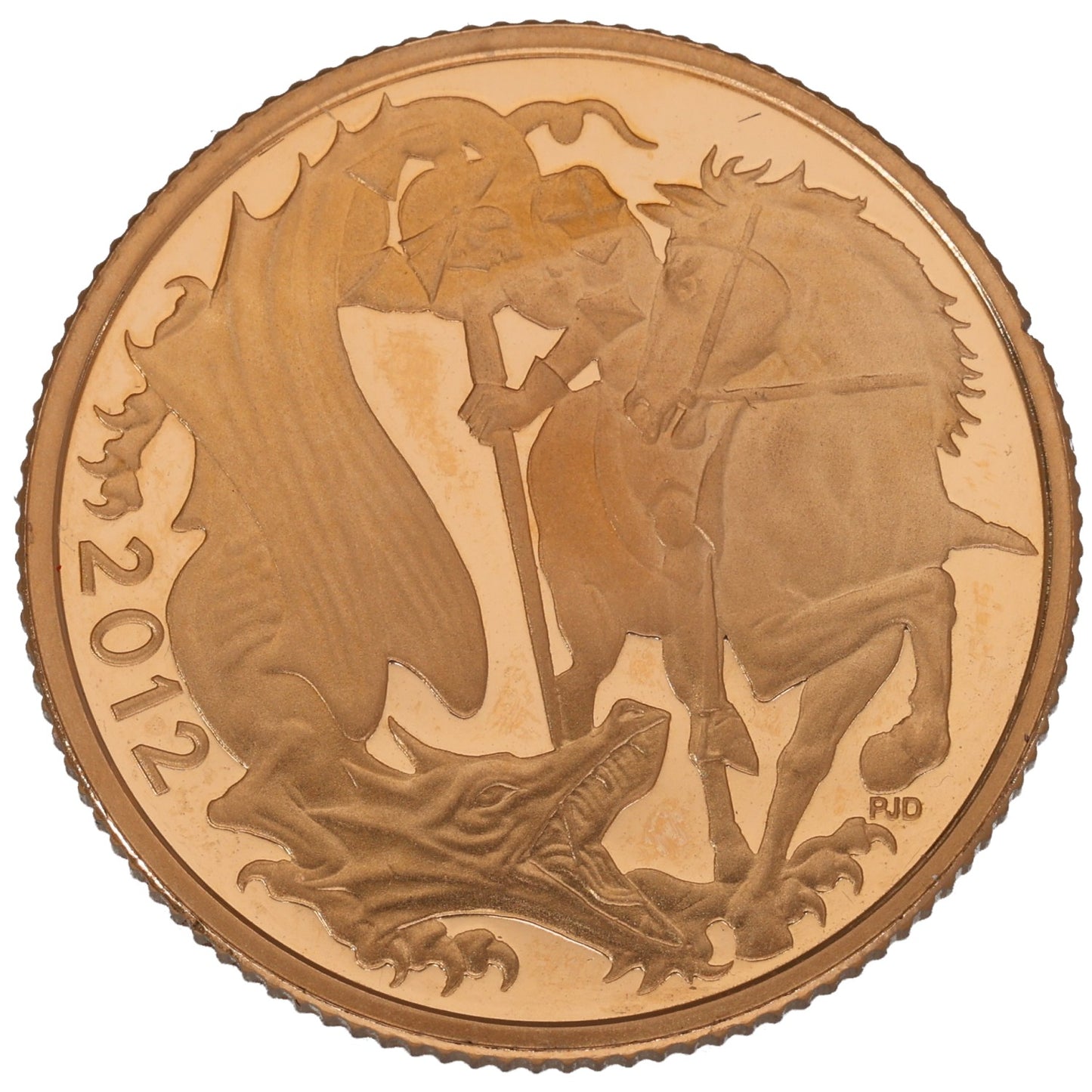 22ct Gold Queen Elizabeth II Full Sovereign Coin 2012