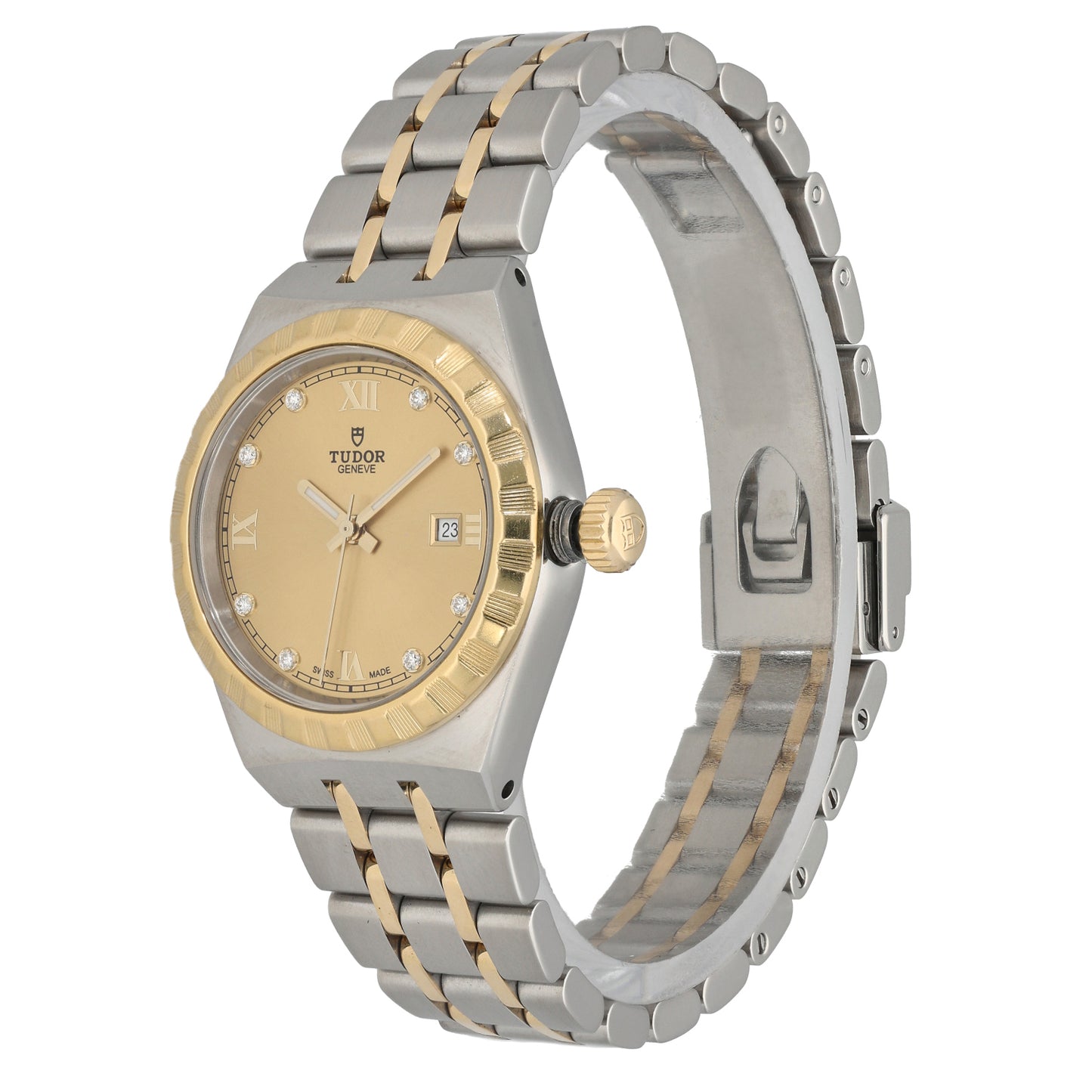 Tudor Royal 28303 28mm Bi-Colour Watch
