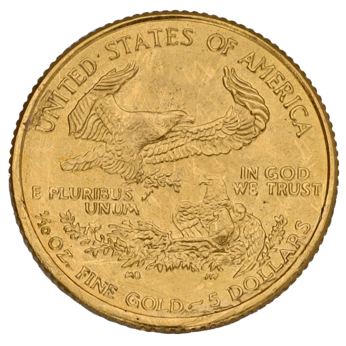 22ct Gold USA Eagle 1/10 OZ Coin 2004